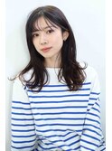 20代30代40代50代☆大人可愛い黒髪×ゆるふわ無造作ロング