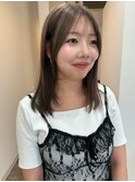 ダブルカラー【透明感ベージュ】