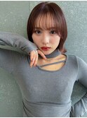 10代20代30代オススメミルクティくびれボブ