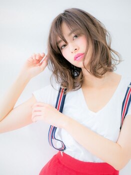 リスト(Re:st)の写真/【田無駅北口１分】ご新規人気No１メニュー！似合わせカット＋透明感カラーでお得に似合わせ♪