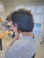ツナグ(tsunagu) パーマの残りを活かしたボブ