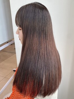 エクリ シセイドウ 麻布十番店(equri×SHISEIDO)の写真/クセ,乾燥などからのパサつきやゴワつきも髪質改善<酸熱トリートメントサブリミック>で艶髪へ導く/麻布十番