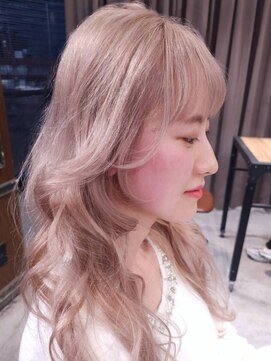 ブロック ジャポン(bloc japon) モードにとける透けベージュピンク/ダブルカラー/ケアブリーチ