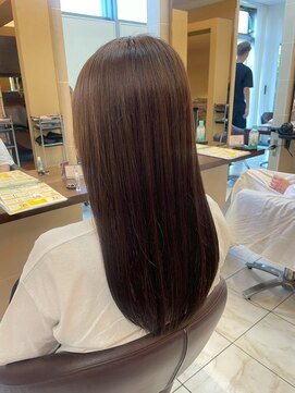 ルページ 千葉(lpage) 髪質改善/顔周りレイヤーカット/グレージュ[千葉/千葉駅]