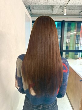 ノアル 大宮店(NOAHL) ブリーチなしダブルカラー/マロンブラウン N