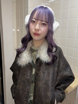 〈atsuno〉ちゅるんムラサキ