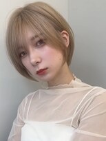 リリット(ReLit)&nbsp;マレットヘアハイライト髪質改善オリーブグレーココアベージュ