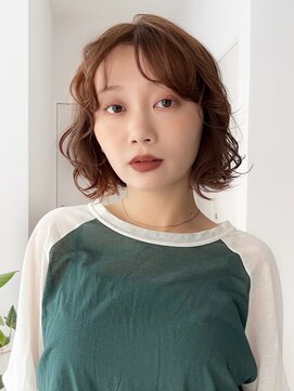 ガーデンヨコハマ(GARDEN YOKOHAMA) 小顔ココアベージュボブミディアム外はね