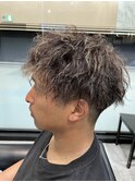 ツイスパ×ホワイトメッシュ