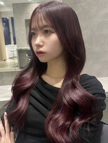 ユーフォリア 新宿店(Euphoria)&nbsp;【Euphoria SHOKI】チェリーレッド×韓国くびれカット