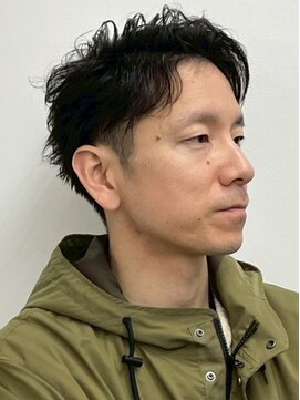 ラギッド 大野城店(RUGGED) 刈り上げ ツーブロック ニュアンスパーマ メンズショート 20代