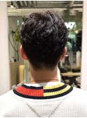 【メンズカット×フェザーパーマ】