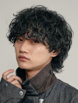 バイフィフス 原宿/表参道(by fifth)&nbsp;原宿シャドウパーマメンズカットラウンドマッシュウルフスタイル