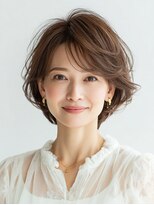 ビフィーノ リルネ(Bifino Rilune) 40代夏のひし形ショートレイヤー