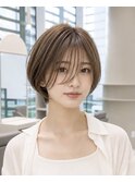 小顔ショート#渋谷#ショート#ボブルフ#髪質改善#レイヤーカット
