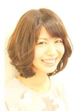 ネウィ グランデ 横浜(newi grande) 【GRANDE】ふわミディオレンジブラウン