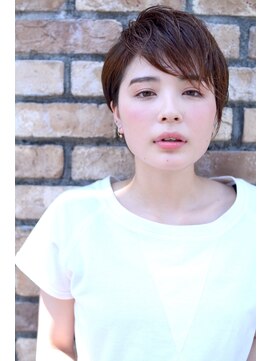 ミラバイグリーン(Mira by green) wash brown× naturalハイライト