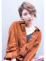 エイミー(Aimee)&nbsp;Aimee 無造作ショート×ジンジャーベージュ