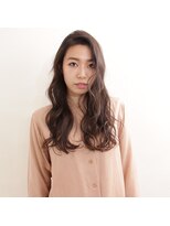 クラップス 金沢文庫店(CLAPS) 女性らしいロングのウェーブスタイル