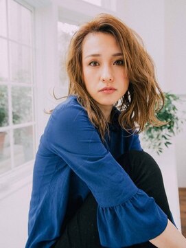 コレクション 船堀店(collection) つやカラーのウェーブロブ