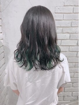 アジールヘア 池袋東口店(agir hair) プラチナアッシュインナーカラーメルティカラー【池袋】