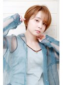 [OCEAN Hair&Life藤原純] ナチュラルストレートショート☆