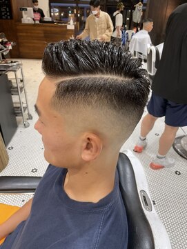 バーバーブロス 吉祥寺店(BARBER BROS) 【LUDLOW BROS.】田宮 アイロンパーマ 七三