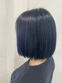 カットウェルズ粟殿店(Cut Well's smile&peace) ヨシンモリヘア、ブルーブラック!韓国スタイルお任せください!