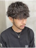 波巻きスパイラル/スパイラル/ツイストスパイラル/メンズパーマ