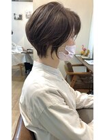 ギフト ヘアー サロン(gift hair salon)&nbsp;【くせを活かしたショート】原口健伸