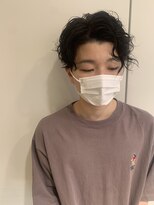 メンズユニットピーエムフォー(メンズUNIT PM4)&nbsp;前下がりセンターパートスパイラル