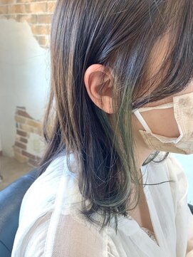 アドラーブル 女池店(adorable) 【イヤリングカラー】【カーキグリーン】【大人可愛い】