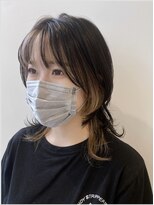 ニューヨークニューヨーク なんば道頓堀店(NYNY)&nbsp;フェイスフレーミングカラー/ホワイトベージュ