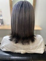 ラビス クローバー(Lovis clover)&nbsp;アッシュグレー　コリアンブラック　イメチェン　モードヘア
