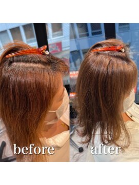 ミラバイケンジ 藤沢(Mira by KENJE) 脱白髪染めハイライト/白髪にお悩みの方に/30代40代50代