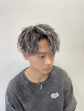 レックス(Rex) 【韓国人風センターパート！】スパイラル×ホワイトメッシュ！