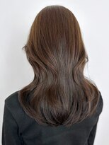 アイティーバイアルバム 松戸店(IT by ALBUM)&nbsp;オリーブベージュ＿斜めバンググレージュカラー_ba462131