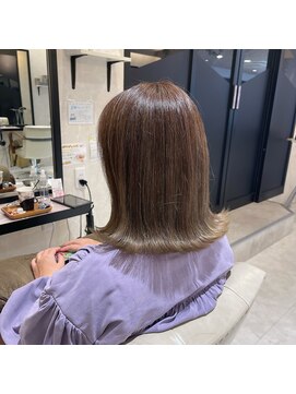 ヘアーメイク ブランニュー 東生駒店(hair make Brand new) 外はねボブ