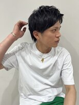 ネイロ 錦糸町(NeiRo) ハイライトマッシュパーマウルフアッシュブラックmen'shair