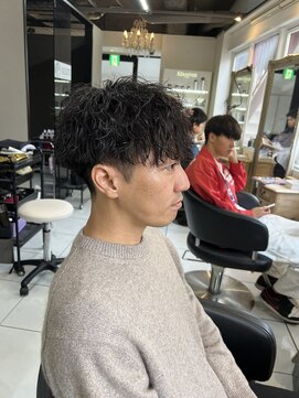 アイズ 海老名(AIZU) ツイストスパイラルパーマ ツイストパーマ メンズパーマ