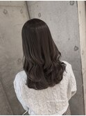 セミロング　ローレイヤー　アッシュグレージュ　おおたかの森