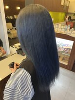 ヘアーアンドエステ ハラダ 滝ノ水店(Hair&Esthe Harada) ブルーブラック