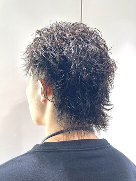 ヨシザワインク バンダイ(YOSHIZAWA Inc. BANDAI) ミニウルフ黒髪スパイキーショート短髪新潟メンズバーバー美容室