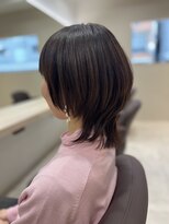 シュク 高円寺(SYUK)&nbsp;ミディアムウルフ/ブラウンカラー【SYUK 高円寺 中野】