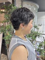 ヘアーアンドメイク ビス(HAIR&MAKE bis) ショート×ニュアンスパーマ☆ももこ