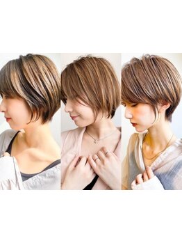 ≪白髪が染まる&明るくできるファッションカラー≫明るい白髪染めでエレガントなStyleに☆◎【天満/天六】