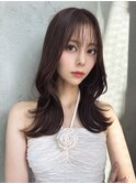 【MONA】韓国風くびれヘア/レイヤー/艶カラー