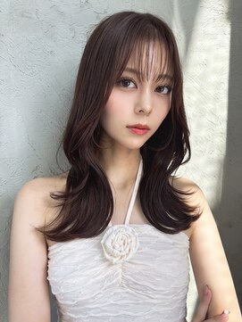 モナバイルーブル(MONA by Louvre) 【MONA】韓国風くびれヘア/レイヤー/艶カラー