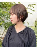 大人×丸みショート