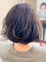 イヨーク 西原店(IYOHK)&nbsp;やわらか質感のくしゃっとパーマボブ